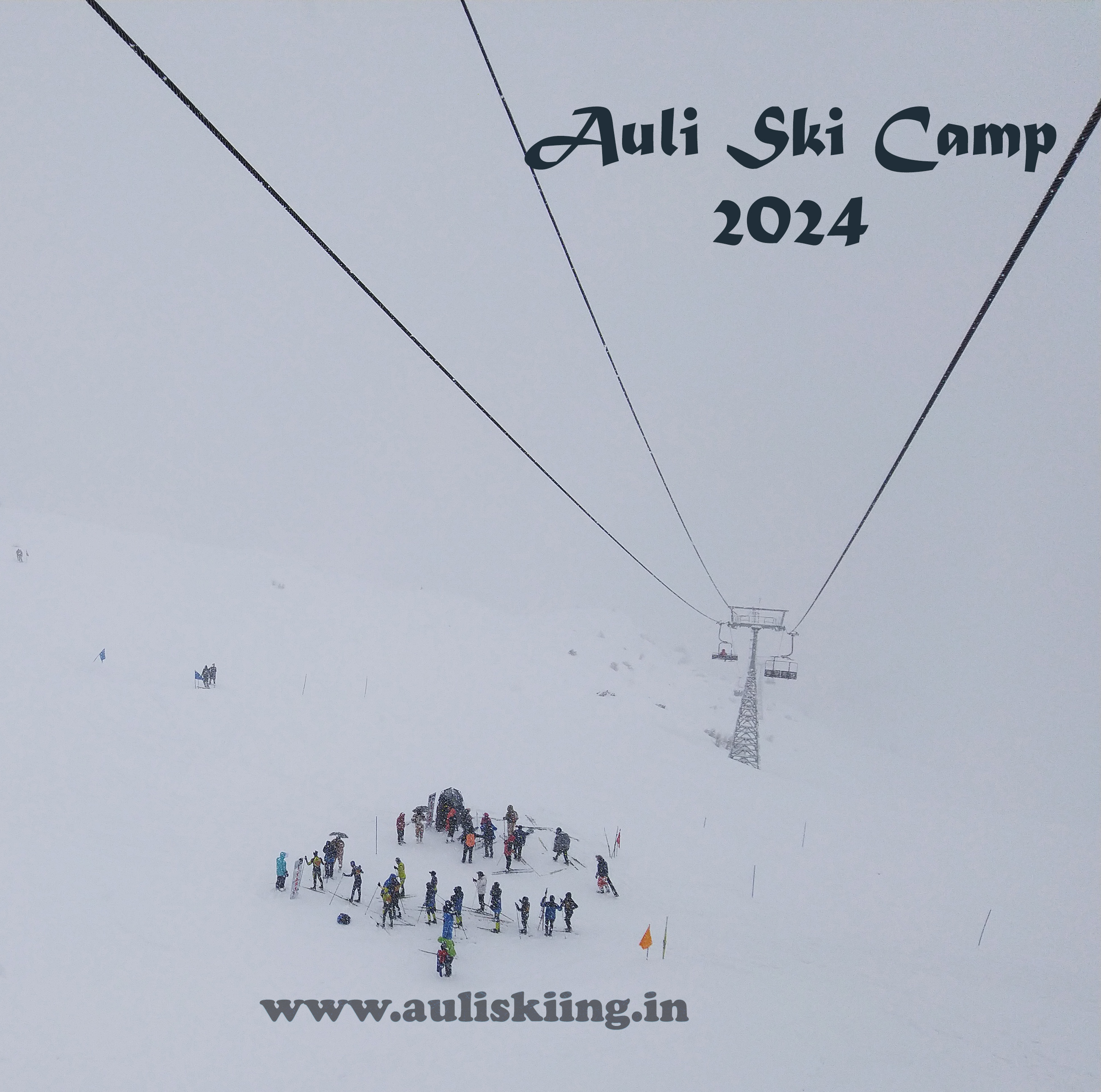 Skiing at Auli